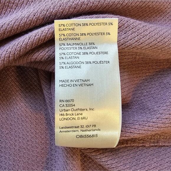 R We The Free Free People Hazy Heart Thermal in Roan Rouge Mauve Purple NWT XS - Picture 10 of 10